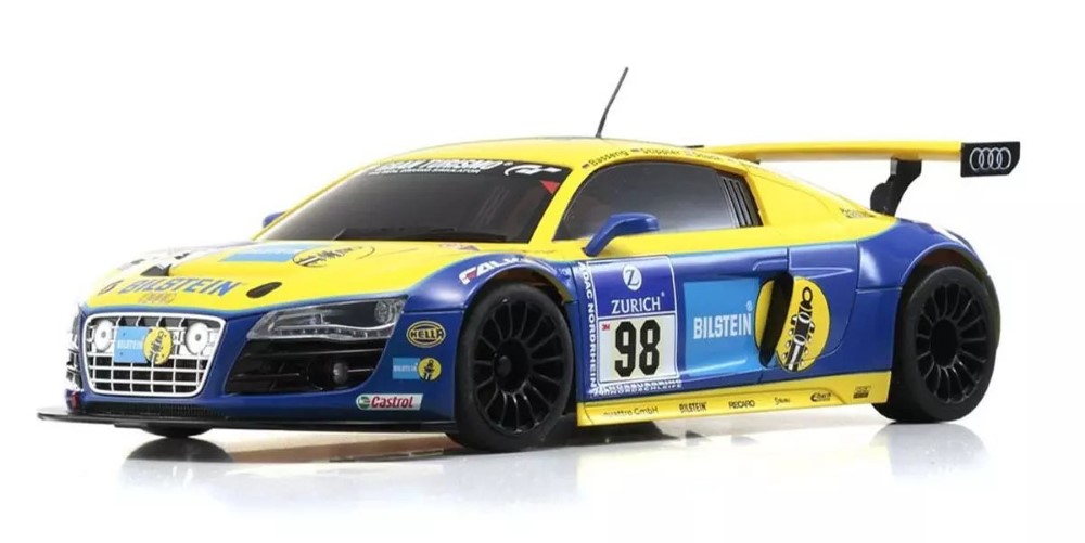 Kyosho Mini-Z MR04 Audi R8 LMS #98 Bilstein